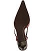 Jeffrey Campbell Booshky Leather Slingback Kitten Heel Pumps - Image 6