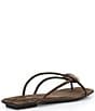 Jeffrey Campbell Cosmos Suede Stone Thong Flat Sandals - Image 2