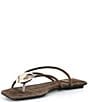 Jeffrey Campbell Cosmos Suede Stone Thong Flat Sandals - Image 4