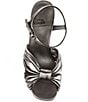 Jeffrey Campbell Dalida Metallic Leather Block Heel Platform Sandals - Image 5