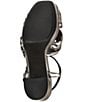 Jeffrey Campbell Dalida Metallic Leather Block Heel Platform Sandals - Image 6