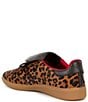 Color:Brown Black Cheetah - Image 3 - Dillan Calf Hair Leopard Print Sneakers
