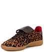 Color:Brown Black Cheetah - Image 4 - Dillan Calf Hair Leopard Print Sneakers