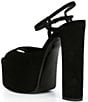 Jeffrey Campbell Ever Last Suede Ultra High Platform Block Heel Sandals - Image 3
