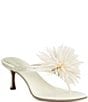 Jeffrey Campbell Firework Satin Thong Kitten Heels - Image 1
