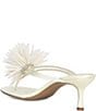 Jeffrey Campbell Firework Satin Thong Kitten Heels - Image 3