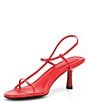 Color:Red - Image 4 - Gallery Strappy Sandals