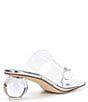 Color:Silver Clear - Image 2 - Latus Ball Clear Vinyl Sandals