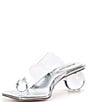 Color:Silver Clear - Image 4 - Latus Ball Clear Vinyl Sandals