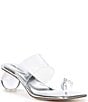 Color:Silver Clear - Image 1 - Latus Ball Clear Vinyl Sandals