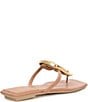 Color:Natural Gold - Image 2 - Linques Leather Ornament Flats Sandals