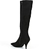 Jeffrey Campbell Looker Tall Suede Stiletto Heel Point Toe Boots - Image 3