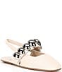 Jeffrey Campbell Manon Leather Dome Embellished Hardware Slingback Flats - Image 1