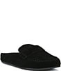 Jeffrey Campbell Miles Suede Penny Loafer Clogs - Image 1