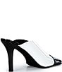 Jeffrey Campbell Passage Suede Metallic Square Cap Toe Mules - Image 2