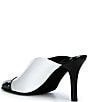 Jeffrey Campbell Passage Suede Metallic Square Cap Toe Mules - Image 3