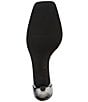 Jeffrey Campbell Passage Suede Metallic Square Cap Toe Mules - Image 6