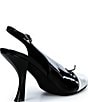 Jeffrey Campbell Patent Bow Slingback Pumps - Image 2
