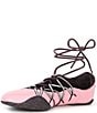Jeffrey Campbell Regimen Stitch Detailed Slip-On Ballet Sneakers