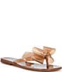 Jeffrey Campbell Sugary Jelly Bow Thong Sandals - Image 1