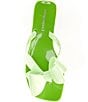 Color:Green Shiny - Image 5 - Sugary Jelly Bow Thong Sandals