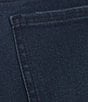 Color:Destiny Falls - Image 4 - Ankle Straight Split Hem Jeans