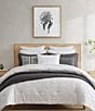 Jennifer Adams Fresno Raised Circular Jacquard Texture Comforter Mini Set - Image 1