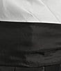 Jessica Howard 3/4 Cuff Sleeve Collared V-Neck Tie Sash Ball Gown, Color:White Black - Image 3