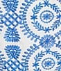 Jessica Howard Plus Size Embroidered Shift Dress, Color:Royal - Image 3