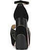 Jessica Simpson Avele Suede Embossed Leather Ankle Strap Platform Sandals - Image 3