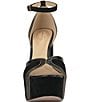 Jessica Simpson Avele Suede Embossed Leather Ankle Strap Platform Sandals - Image 5
