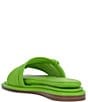 Color:Bright Green - Image 3 - Belarina Strappy Slide Sandals