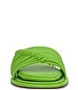 Color:Bright Green - Image 5 - Belarina Strappy Slide Sandals