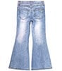 Color:Light Wash - Image 2 - Big Girls 7-16 Flare Leg Denim Jeans
