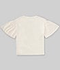 Color:Sea Salt - Image 2 - Big Girls 7-16 Short-Sleeve Good Things Graphic T-Shirt