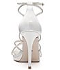 Color:White - Image 3 - Bridal Collection Jaeya Strappy Dress Sandals