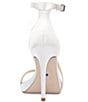 Color:White - Image 3 - Bridal Collection Rayli2 Satin Dress Sandals