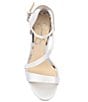 Color:White - Image 6 - Bridal Collection Rayli2 Satin Stiletto Dress Sandals