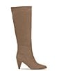 Color:Sandstone - Image 2 - Bryle Suede Tall Boots
