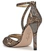 Jessica Simpson Calisa Metallic Embossed Strappy Dress Sandals - Image 4