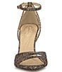 Jessica Simpson Calisa Metallic Embossed Strappy Dress Sandals - Image 5