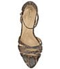 Jessica Simpson Calisa Metallic Embossed Strappy Dress Sandals - Image 6