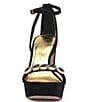 Color:Black - Image 5 - Callirah Jeweled Strap Dress Sandals
