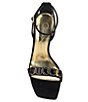 Color:Black - Image 6 - Callirah Jeweled Strap Dress Sandals
