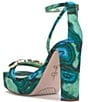 Color:Fluorite/Multi - Image 4 - Callirah Marble Print Jeweled Strap Dress Sandals