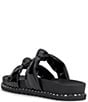 Color:Black - Image 4 - Caralyna Patent Banded Knot Chunky Sandals