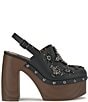 Jessica Simpson Cazea Rhinestone Patterned Platform Clogs - Image 2