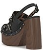 Jessica Simpson Cazea Rhinestone Patterned Platform Clogs - Image 3