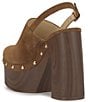 Jessica Simpson Cazea Suede Studded Platform Clogs - Image 4