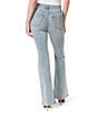 Color:Fade Away - Image 2 - Charmed Fitted High Rise Flare Jeans